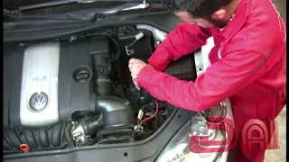 Instalación de Soportes para motor en VW BORA