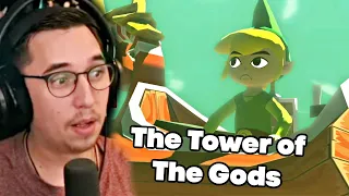 Entering The Tower Of The Gods for the FIRST TIME in The Wind Waker.