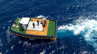 慶富造船DOLORES 869圍網漁船試網過程