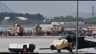 Sikorsky MH-60M DAP of the US Army's 160th Special Operations Aviation Regiment at the Kabul Airport