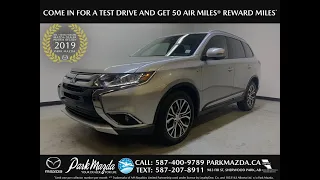 SILVER 2018 Mitsubishi Outlander SE Review   - Park Mazda