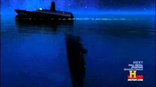 Titanic new sinking theory (History Channel simulation)