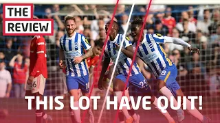 This Lot Have Quit! | Brighton 4-0 Manchester United | Post Match Live Reaction