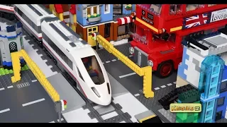 LEGO London Bus 10258 Stop motion story | brick film | legos | speed build | lego 2018 | kiddiestv