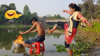 Must Watch New Funny Video 2021_Top New Comedy Video 2021_Try To Not Laugh_Epi-15 By Villfunny Tv