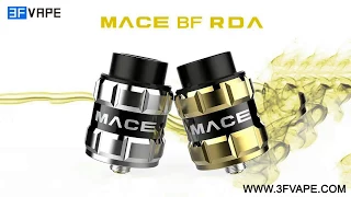 Ample Mace RDA - Feature M5 Big Screws, easier coil building & support all kinds