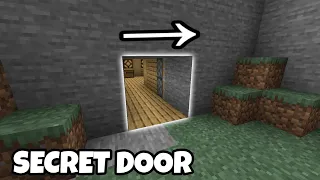 Secret Door in Minecraft 2020!!