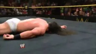 Tyler Breeze torando ddt to Adrien Neville NXT 14 08 14