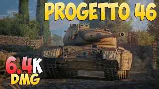Progetto 46 - 5 Kills 6.4K DMG - Vigorous! - World Of Tanks
