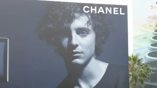 Actor Timothee Chalamet Bleu de Chanel Billboard Sunset Blvd Los Angeles California USA May 24, 2024