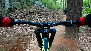 my first time to ride a DOWNHILL BIKE | GT FURY