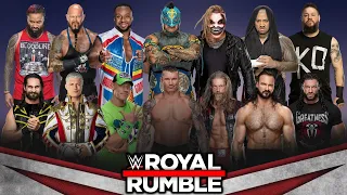 ROYAL RUMBLE 2024 WWE 2K24 30 MAN ROYAL RUMBLE MATCH GAMEPLAY! WWE 2K24 ROYAL RUMBLE MATCH