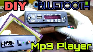 How to Make a  Bluethooth Mp3 Player | High Quality | DIY  #electronic  #diy @dinushkadesilva