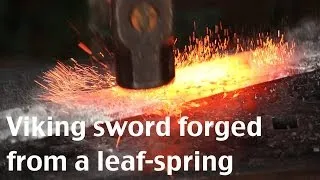 Backyard Swordsmithing- Part 1 (Forging a Sword from a Leaf-spring)