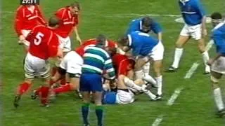 France 35 vs 43 Wales - Six Nations 2001