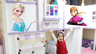 How can I decorate my room? Decorating Room with Elsa and Pororo Seoeun Story Playground