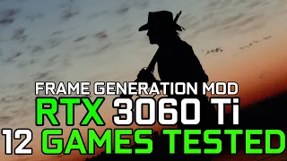 Frame Generation on RTX 3060 Ti | FSR 3 Mod on 12 Games Tested | Huge FPS Gain!! | DOWNLOAD LINK!!