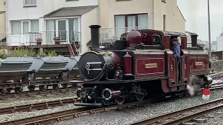 Ffestiniog Railway: Rare action on the railway!