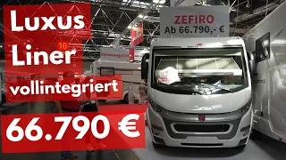 Italienischer Design Luxus Liner für 66.790 € Nagelneu! Roller Team Zefiro 2024. Das Mega Wohnmobil