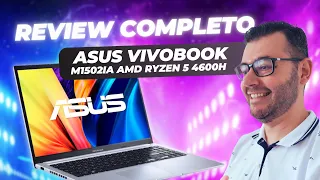 Review Notebook Asus AMD Ryzen 5 4600H [Me Surpreendeu!!!] Notebook gamer barato M1502IA