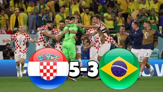 🇭🇷 Vatreni nakon pobjede nad Brazilom u 1/4 finalu Svjetskog Prvenstva⚪Hrvatska 5-3 Brazil🔴