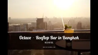 Octave rooftop bar at Marriott in Bangkok