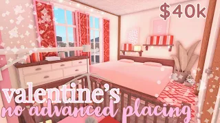 *NO ADVANCED PLACING* valentine's home || bloxburg speed build