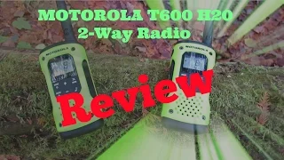 Motorola T600 H2O Radio Review