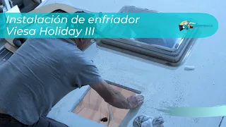 ENFRIADOR ECOLÓGICO VIESA HOLIDAY III S EVAPORATIVO PARA AUTOCARAVANAS 🔺 | Taller Camperbaos