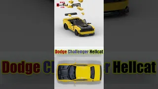 Dodge Challenger Hellcat small building blocks