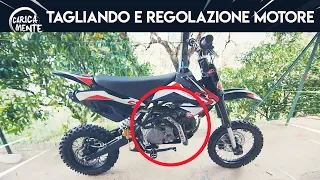 Tagliando e Regolazione Pit bike Motard 150cc - CARICAMENTE RACING ITALIA