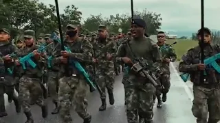 Cantos militares colombianos // todos las animaciones del cabo Valencia
