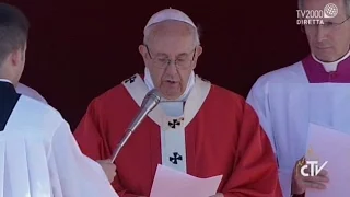 Angelus di Papa Francesco nella Domenica delle Palme. San Pietro, 9 aprile 2017