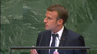 Emmanuel Macron: "The Paris Agreement has stayed intact"