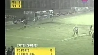 Porto - Barcelona. EC-19985/86  (3-1)