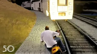 GTA San Andreas - The Definitive Edition - Snail Trail | Mission 50 | Gameplay | Xbox Series S
