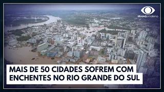 Ciclone no RS: resgates dramáticos e ao menos 21 mortos | Jornal da Band