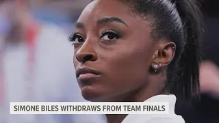 Olympic champion Simone Biles withdraws from gymnastics final to protect team, self