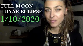 FULL MOON LUNAR ECLIPSE - ITS FINALLY HERE!!!! PLUTO SATURN CONJUNCTION OF JANUARY 2020