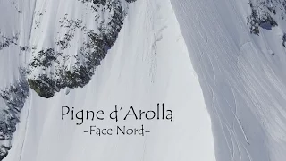 Pigne d'Arolla : Face Nord