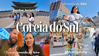 A VIDA AOS 30 | Comprinhas na Coreia do Sul, Comidas da feira Gwangjang Market + SEUL TOWER