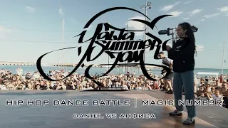 DANIEL VS АНФИСА | HIP HOP DANCE BATTLE | MAGIC NUMB3R