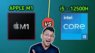 Apple M1 VS Intel Core i5 12th Gen | Which is Better ? | Intel Core i5 12500H | Apple M1