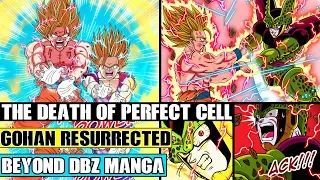Beyond Dragon Ball Z: Super Saiyan 2 Goku Kills Perfect Cell! Gohan Resurrected! Vegetas Last Attack