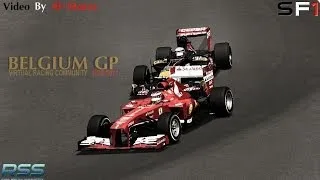 F1RSS 2013 VRC Belgium Grand Prix Highlights