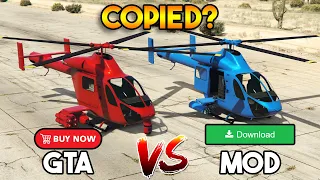 GTA 5 ONLINE VS MOD : WEAPONIZED CONADA COPIED?