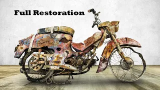 Restoration Motorcycle Jawa 1977 - Complete Restoration