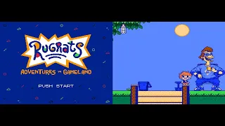 Rugrats: Adventures in Gameland (Homebrew) NES - Gameplay (Demo)