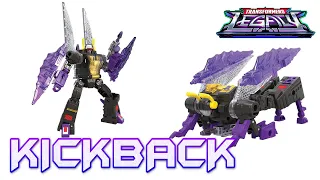 Transformers Legacy Kickback VIDEO REVIEW