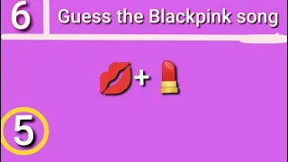 Guess the Blackpink song by the emoji ☺️🌺 Blackpink quiz . Secret girl.